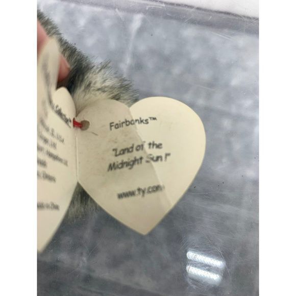 Ty Beanie Babies Fairbanks Land of‎ the Midnight Sun 1993 Plush Stuffed Bear - Picture 6 of 7